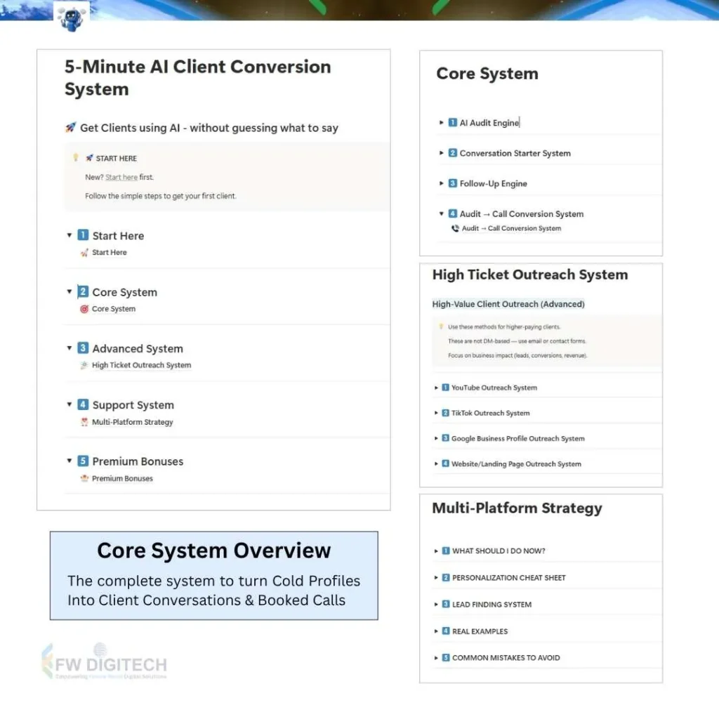 5-Min AI Client Conversion System