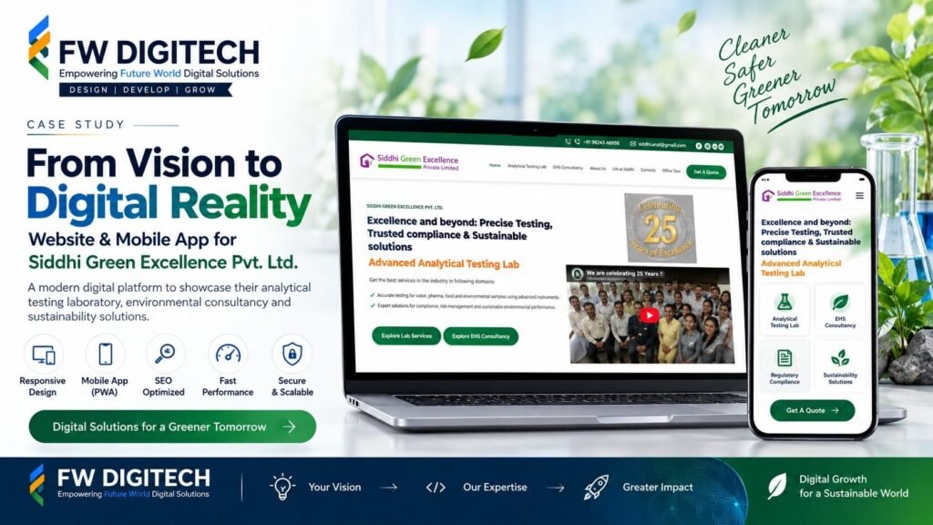 Siddhi Green Website & Mobile App